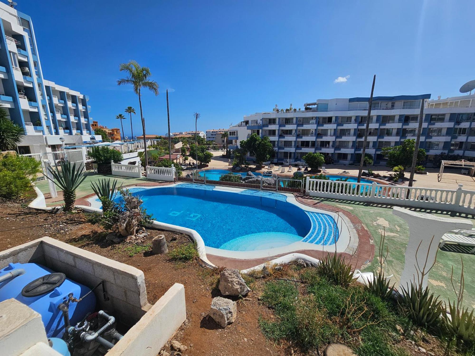 Cozy Studio, Aircon And 3 Pools San Miguel de Abona Luaran gambar